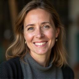 Portrett av Ingrid Larsen, grunnlegger av Arktisk Glass